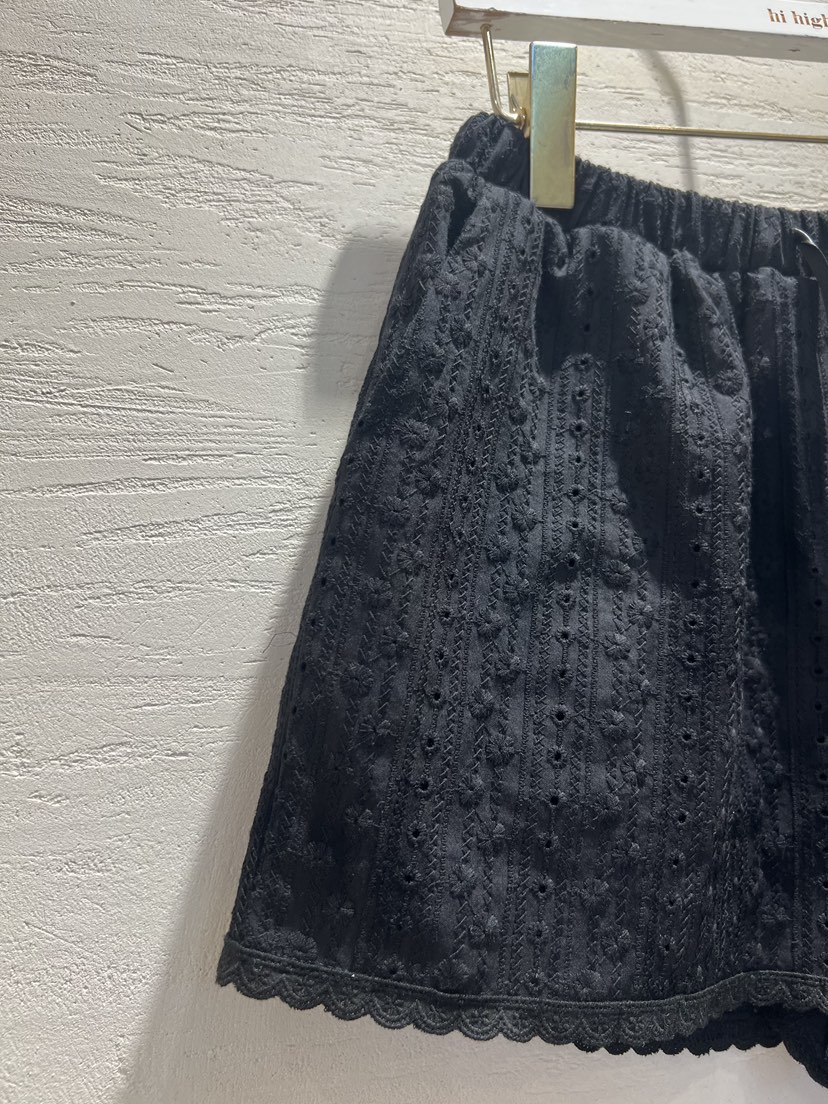 HI HIGH韓國直郵女士新品時尚人氣25春夏職業休閑短褲蕾絲SEESTAR/hi high短褲