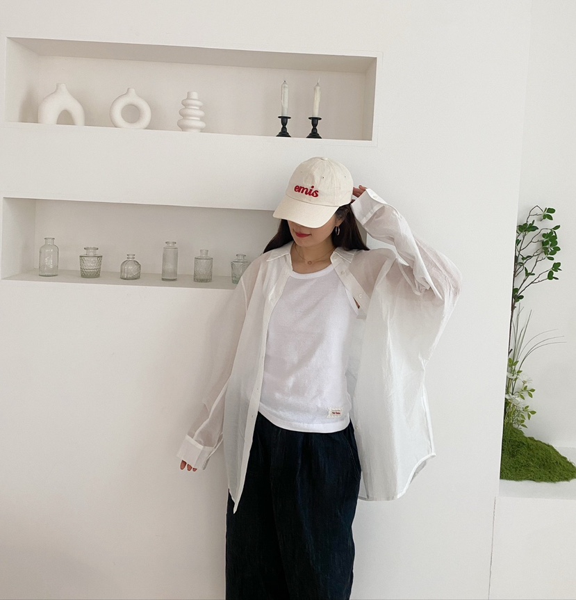 YESFREE韓國直郵女裝新款時尚25春夏職業推薦真品襯衫蕾絲衫YESFREE襯衫/蕾絲衫