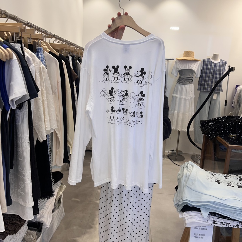 TAN&COMO東大門直郵女裝新款人氣熱賣休閑職業長袖T恤tan-COMO長袖T恤