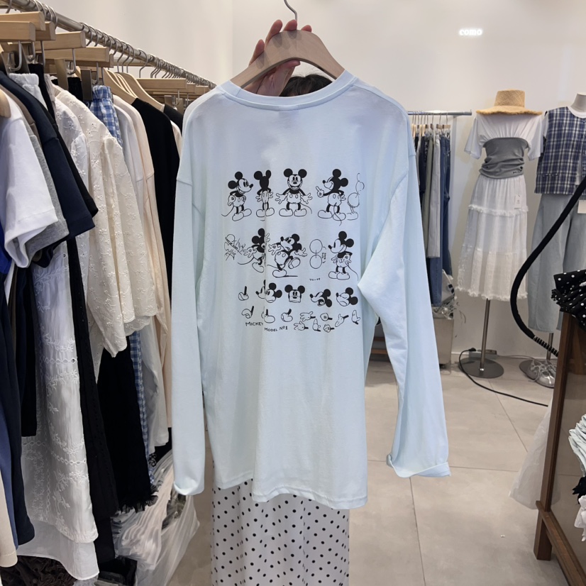 TAN&COMO東大門直郵女裝新款人氣熱賣休閑職業長袖T恤tan-COMO長袖T恤
