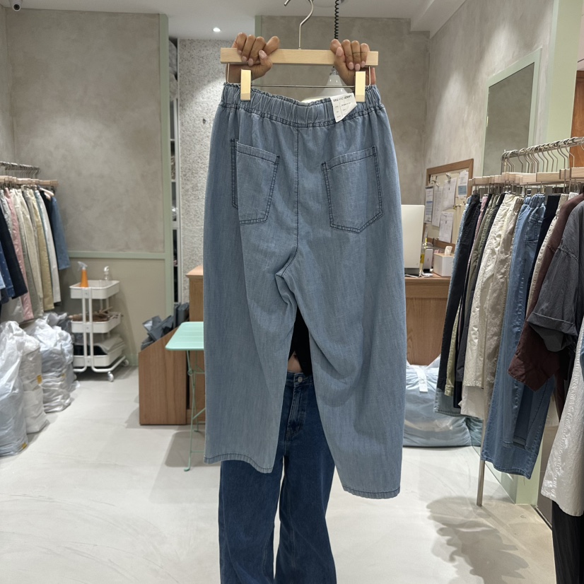DELI JENNY韓國直郵女士新品真品人氣推薦職業熱賣25春夏牛仔褲DELI JENNY牛仔褲