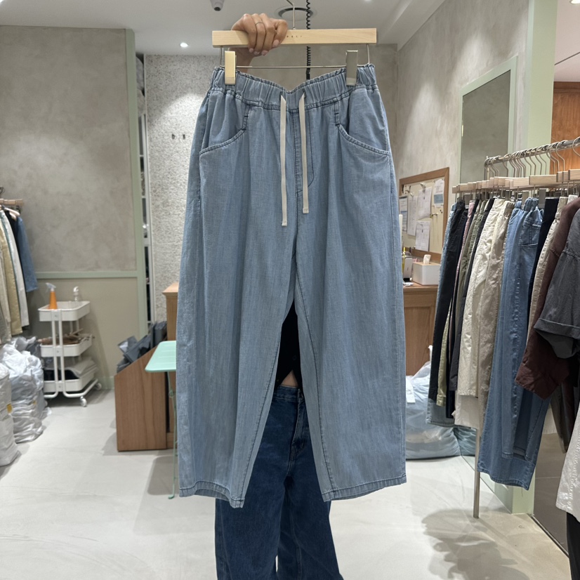 DELI JENNY韓國直郵女士新品真品人氣推薦職業熱賣25春夏牛仔褲DELI JENNY牛仔褲