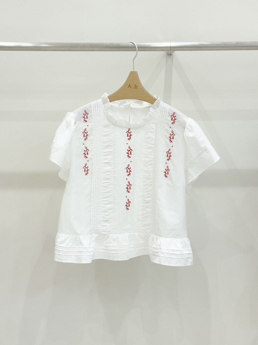 AUTUMN BEIGE PLUS東大門代購女裝新品25春夏休閑襯衫蕾絲衫A.b/AUTUMN BEIGE襯衫/蕾絲衫