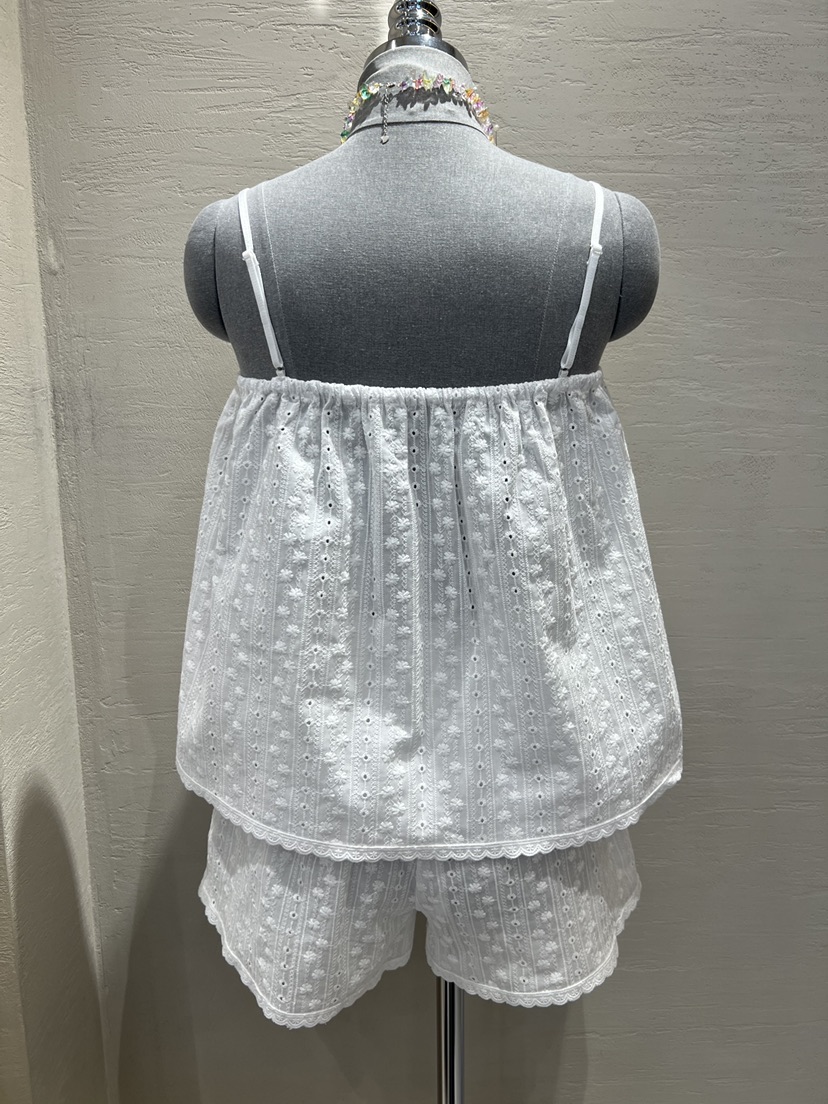 HI HIGH東大門直郵女士新款休閑25春夏職業真品吊帶背心蕾絲SEESTAR/hi high吊帶/背心