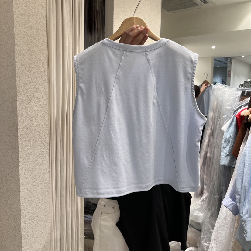 SSEMIENNE韓國直郵女士新品25春夏人氣時尚推薦職業吊帶背心SSEMIENNE吊帶/背心