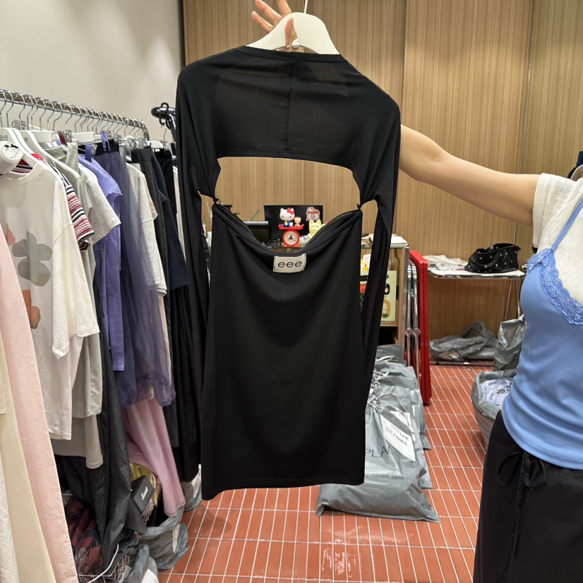 E/E/E東大門代購女裝新品真品推薦人氣休閑25春夏套裝兩件套E/E/E套裝