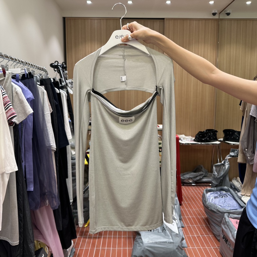 E/E/E東大門代購女裝新品真品推薦人氣休閑25春夏套裝兩件套E/E/E套裝