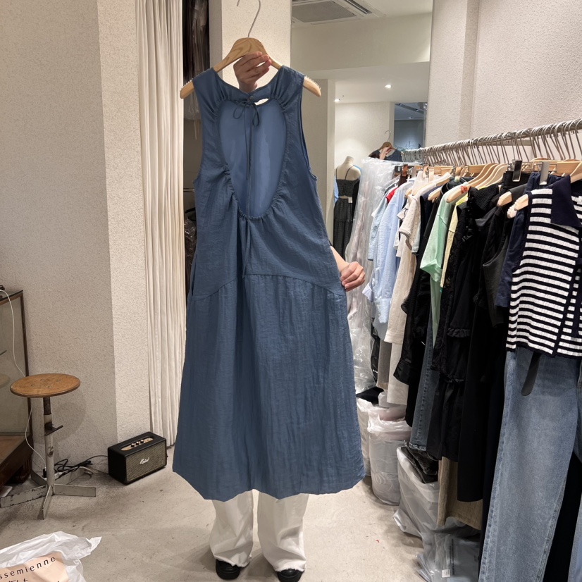 SSEMIENNE東大門代購女士新品職業25春夏時尚推薦真品連衣裙SSEMIENNE連衣裙