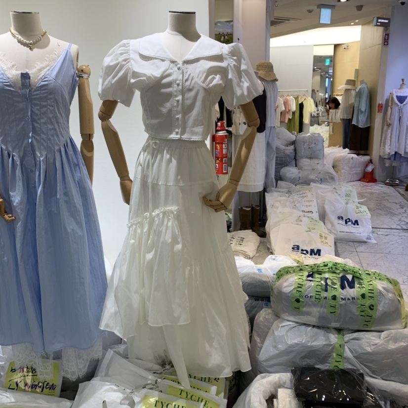 TYCHE東大門代購女士新款時尚職業推薦真品人氣半身裙中短裙TYCHE半身裙/中短裙