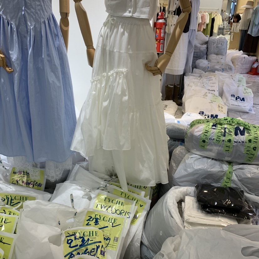 TYCHE東大門代購女士新款時尚職業推薦真品人氣半身裙中短裙TYCHE半身裙/中短裙
