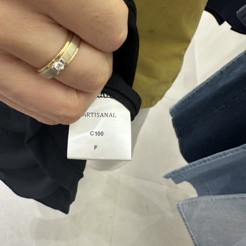 ARTISANAL東大門代購女士新品時尚職業推薦25春夏休閑T恤透明ARTISANALT恤