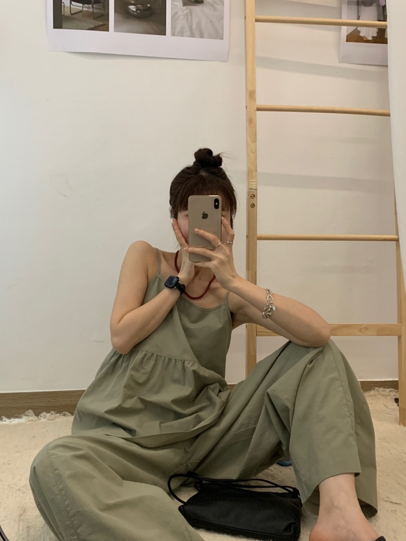 RIVER RAIN韓國直郵女士新品人氣休閑職業25春夏時尚吊帶背心RIVER RAIN吊帶/背心