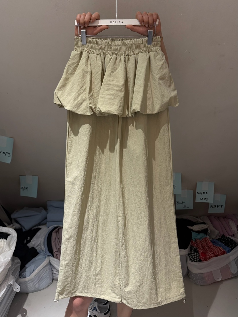 BELITA-L韓國直郵女裝新品熱賣時尚休閑人氣25春夏職業長裙BELITA-L長裙圖色2
