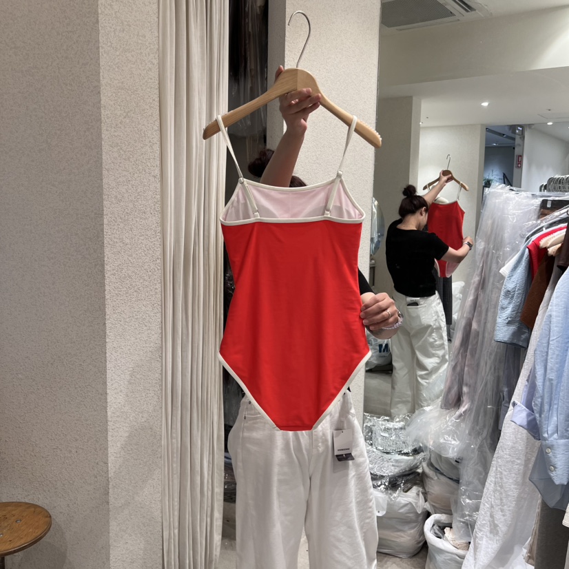 SSEMIENNE韓國代購女裝新款人氣真品25春夏時尚推薦休閑泳裝SSEMIENNE泳裝
