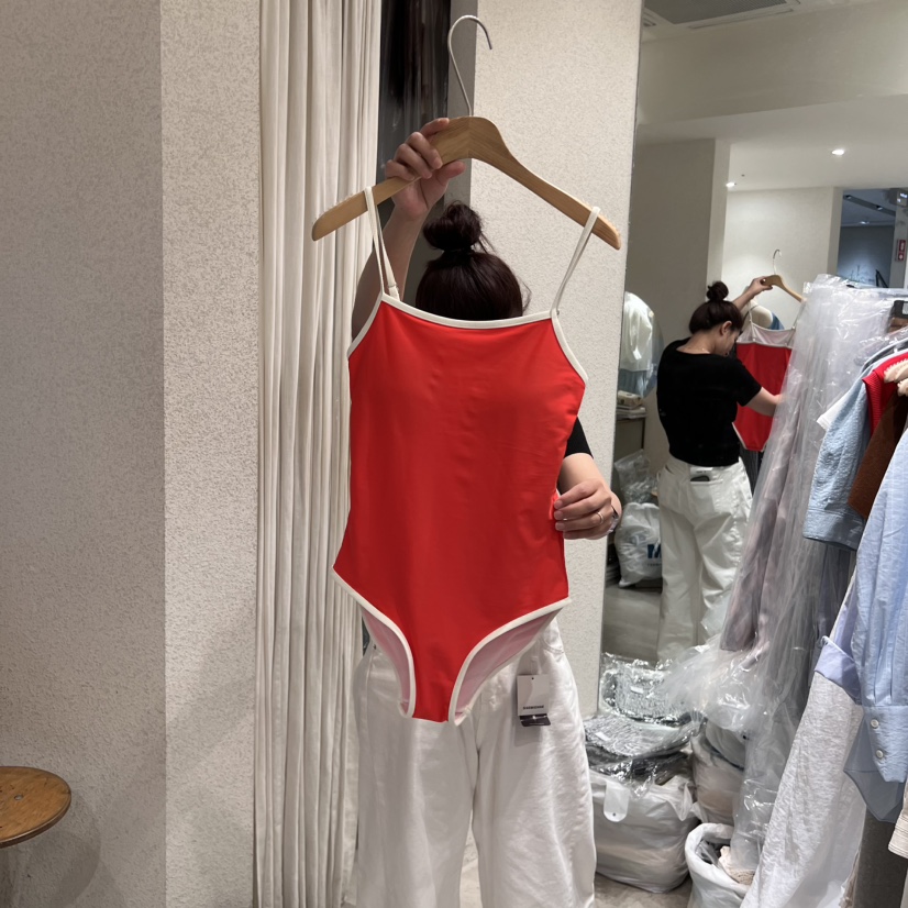 SSEMIENNE韓國代購女裝新款人氣真品25春夏時尚推薦休閑泳裝SSEMIENNE泳裝