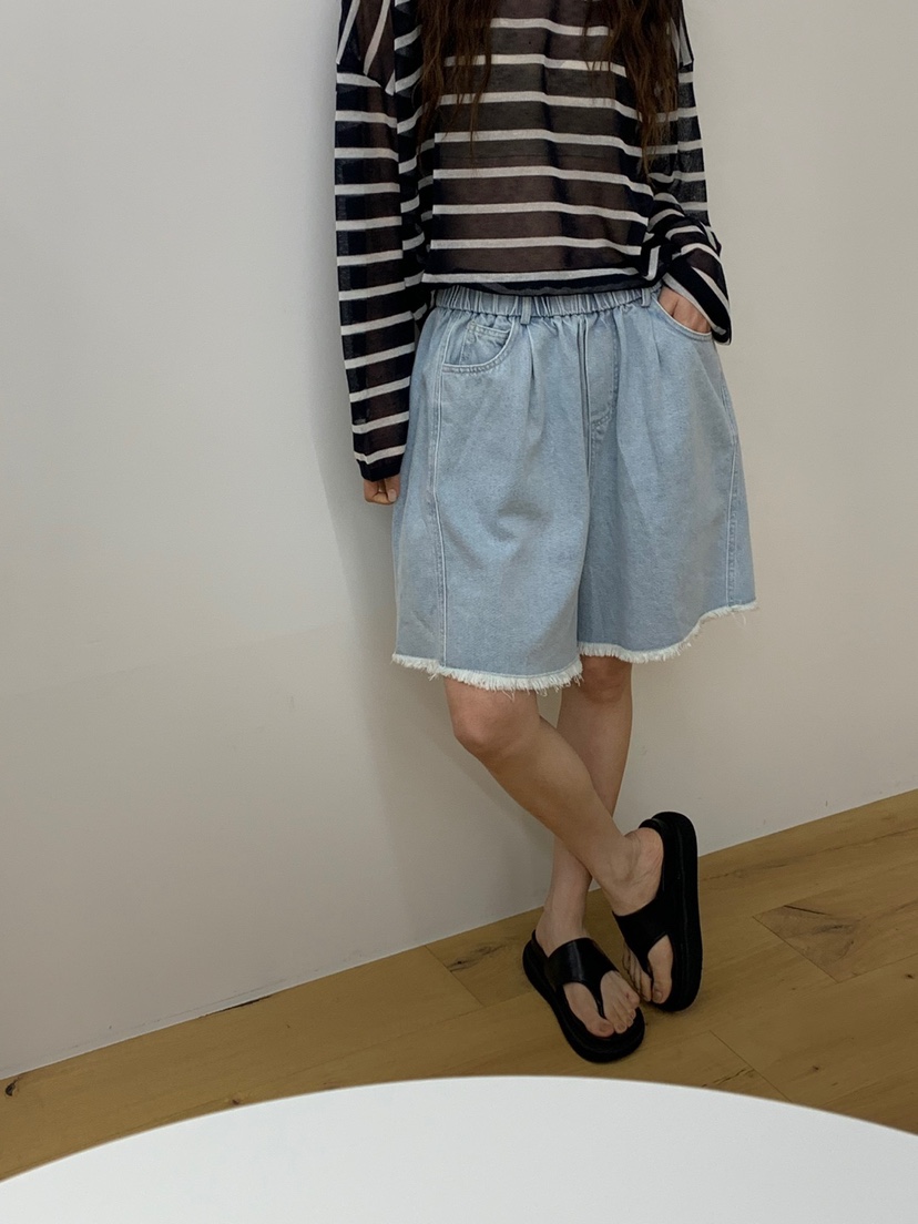 RIVER RAIN韓國代購女裝新款職業人氣真品熱賣休閑25春夏短褲RIVER RAIN短褲