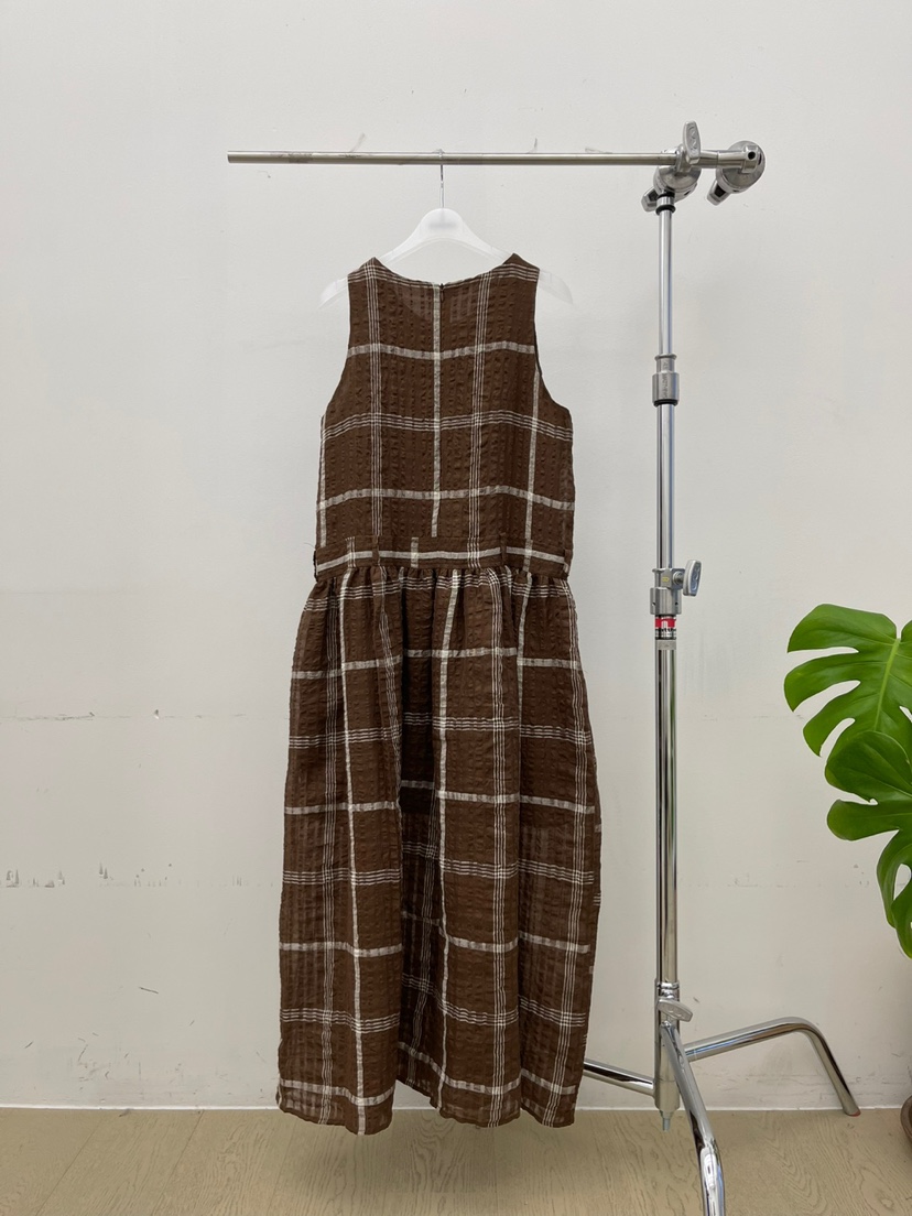 ATMOSPHERE東大門實拍女裝新品25春夏時尚人氣連衣裙羊絨亞麻ATMOSPHERE/BLING連衣裙