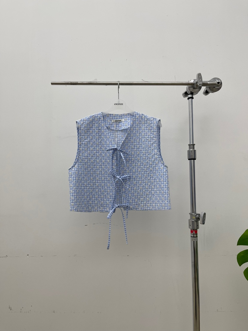 ATMOSPHERE韓國直郵女裝新品25春夏人氣休閑真品職業推薦馬甲ATMOSPHERE/BLING馬甲圖色2