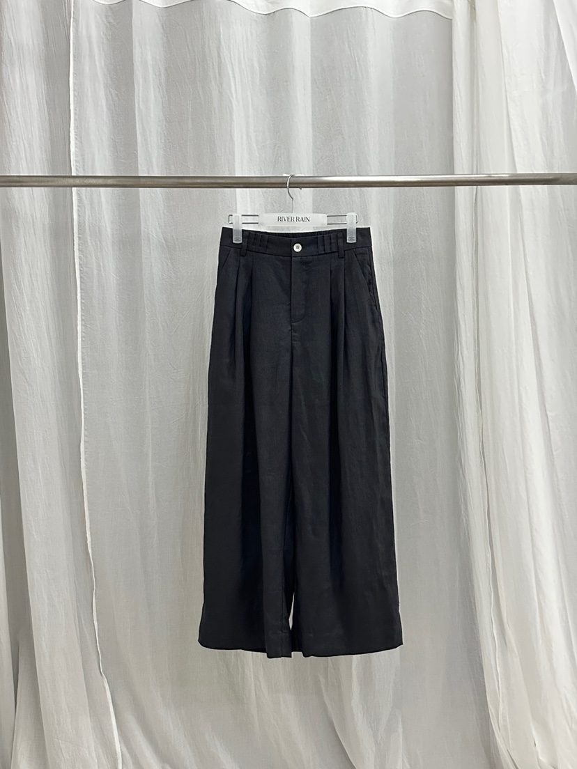 RIVER RAIN韓國代購女士新品真品人氣職業休閑推薦休閑褲亞麻RIVER RAIN休閑褲圖色3
