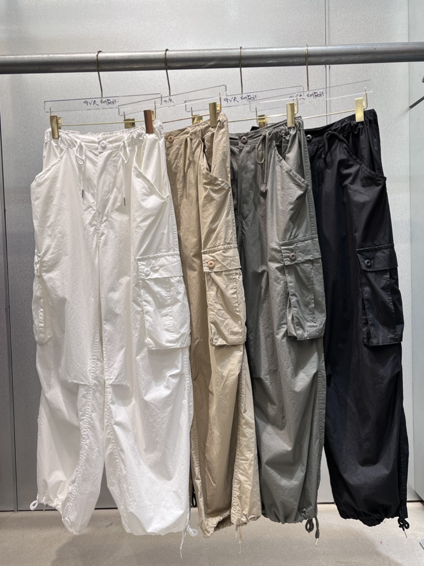 GVR COMPANY韓國代購女士新品人氣休閑25春夏休閑褲工裝褲GVR-COMPANY休閑褲
