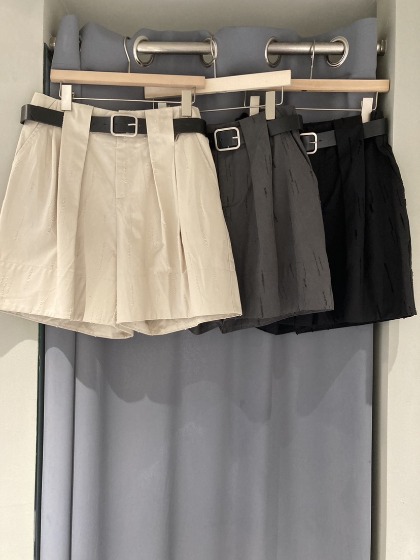 JOURNEY東大門實拍女士新品25春夏休閑真品熱賣推薦短褲含腰帶JOURNEY短褲