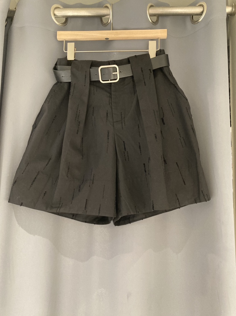 JOURNEY東大門實拍女士新品25春夏休閑真品熱賣推薦短褲含腰帶JOURNEY短褲