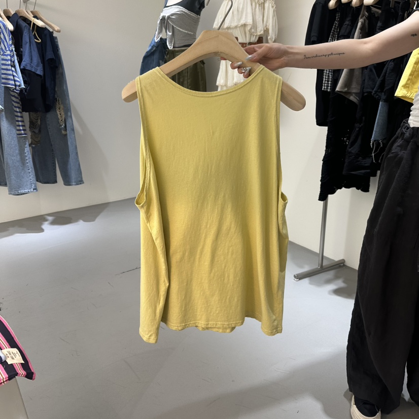 VAULT韓國直郵女裝新品職業熱賣25春夏推薦休閑真品吊帶背心VAULT吊帶/背心