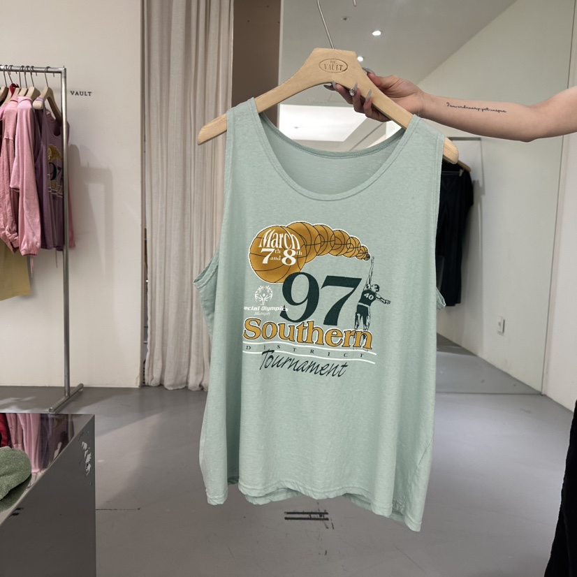 VAULT韓國直郵女裝新品職業熱賣25春夏推薦休閑真品吊帶背心VAULT吊帶/背心圖色4