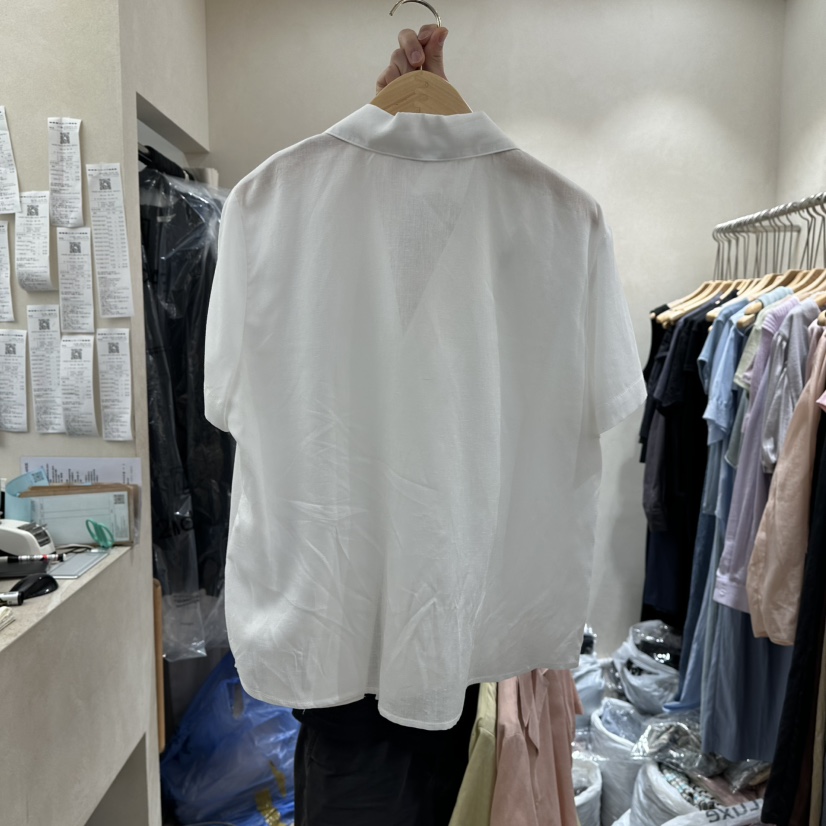 2ND GATE韓國直郵女士新品25春夏時尚熱賣職業真品襯衫蕾絲衫2ND GATE襯衫/蕾絲衫