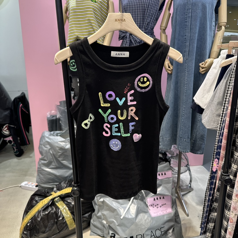ANNA韓國直郵女裝新品時尚人氣25春夏職業熱賣推薦吊帶背心ANNA吊帶/背心圖色2