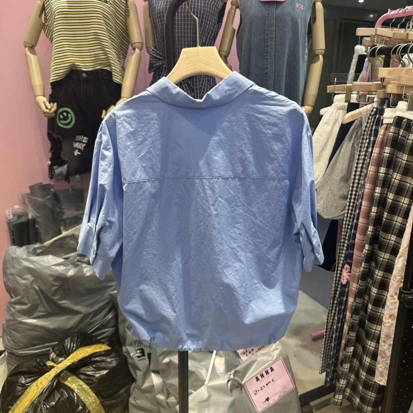 ANNA東大門代購女裝新品真品熱賣推薦25春夏職業襯衫蕾絲衫ANNA襯衫/蕾絲衫