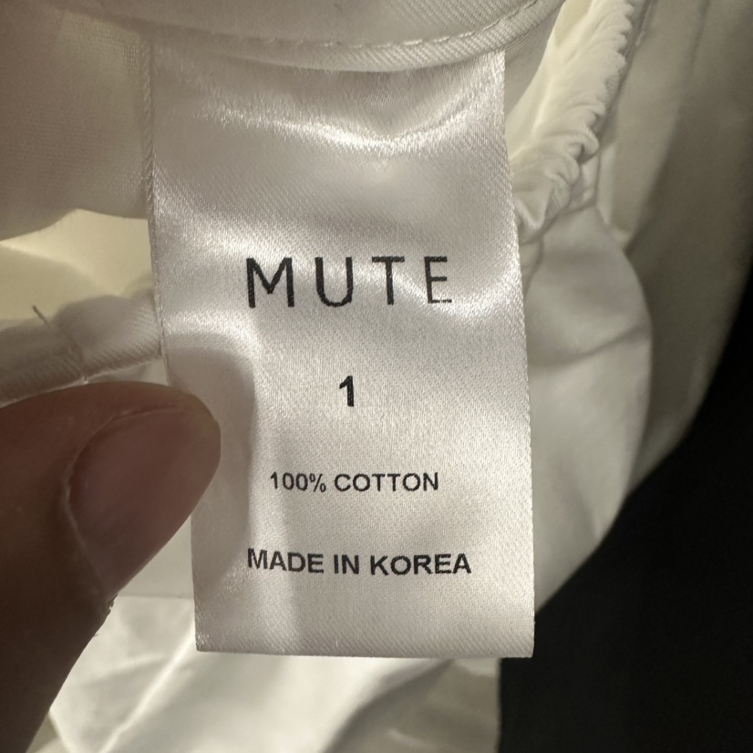 MUTE-P東大門實拍女士新款休閑職業人氣真品25春夏時尚短褲MUTE短褲