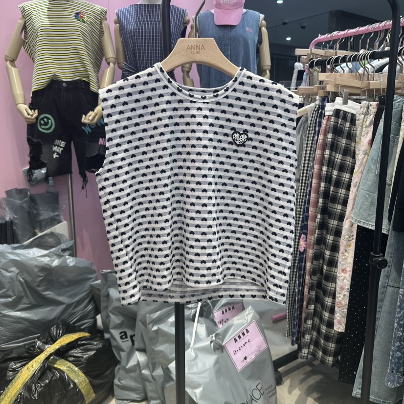 ANNA東大門實拍女士新款真品時尚熱賣推薦職業休閑吊帶背心ANNA吊帶/背心圖色3