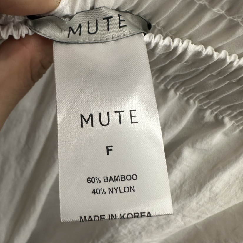 MUTE-P東大門直郵女士新品熱賣推薦職業25春夏人氣短褲亞麻MUTE短褲