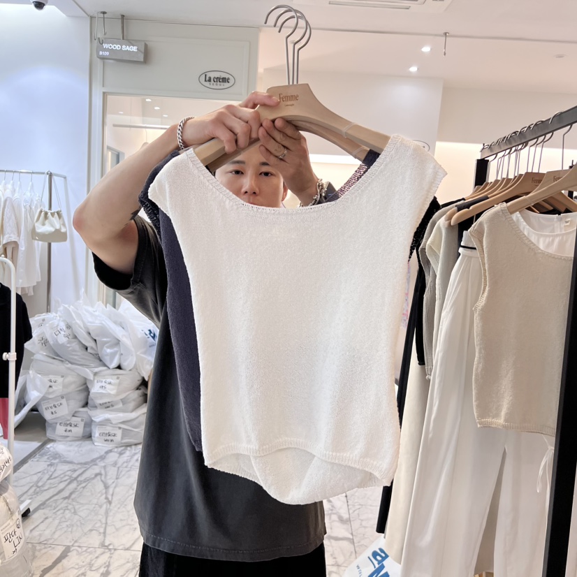 LA MAGIE FEMME韓國直郵女裝新款職業人氣休閑熱賣吊帶背心Lamagie Femme吊帶/背心圖色2