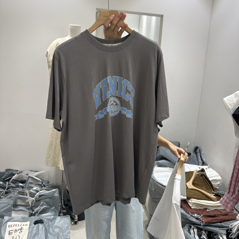 URBANSTORY/REMAKING韓國代購女士新品熱賣真品人氣25春夏T恤Remaking/URBANSTORYT恤圖色3
