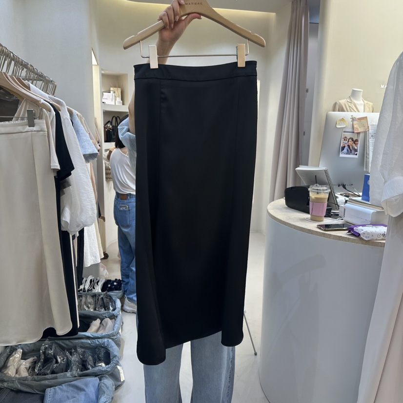 MATIERE韓國直郵女士新款時尚職業熱賣真品休閑人氣25春夏長裙MATIERE長裙圖色2