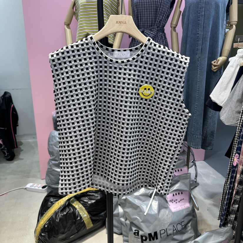 ANNA東大門代購女士新款休閑推薦熱賣人氣時尚職業吊帶背心ANNA吊帶/背心圖色3