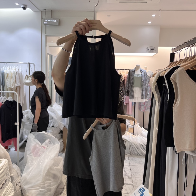 LA MAGIE FEMME韓國直郵女士新款人氣推薦休閑熱賣吊帶背心Lamagie Femme吊帶/背心圖色2