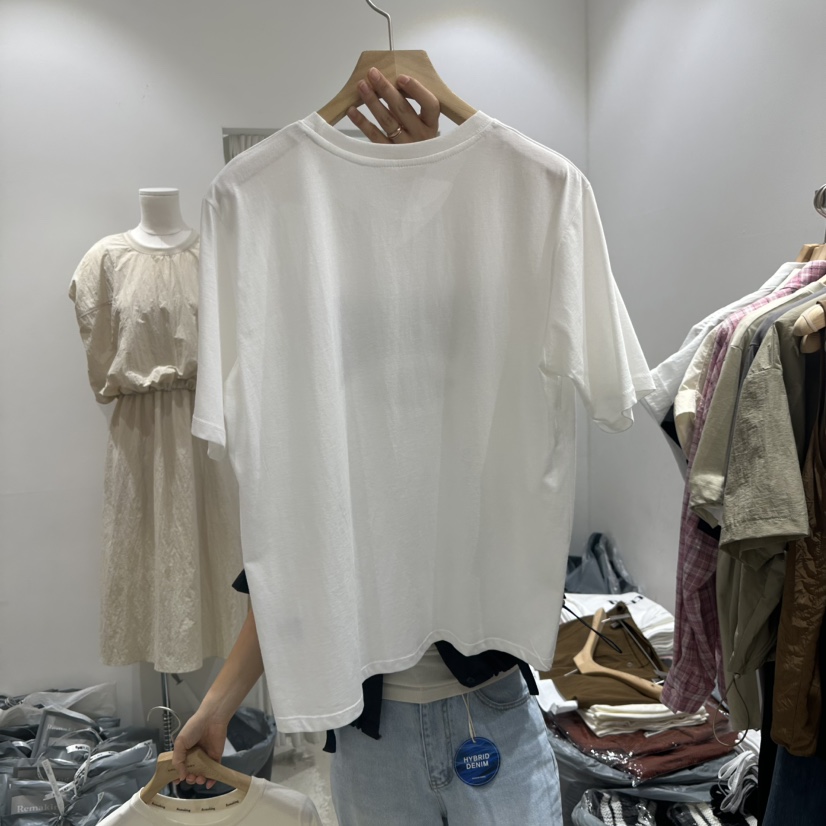URBANSTORY/REMAKING東大門代購女士新款熱賣時尚休閑推薦T恤Remaking/URBANSTORYT恤