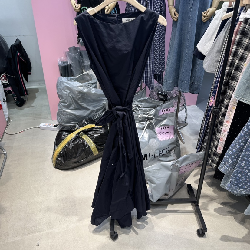 ANNA東大門代購女裝新款真品休閑推薦時尚職業熱賣人氣連衣裙ANNA連衣裙圖色2