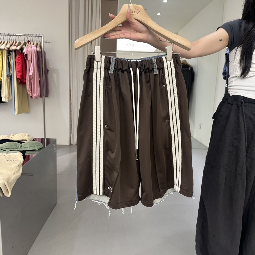 VAULT韓國代購女裝新品推薦25春夏休閑人氣職業真品時尚短褲VAULT短褲圖色2