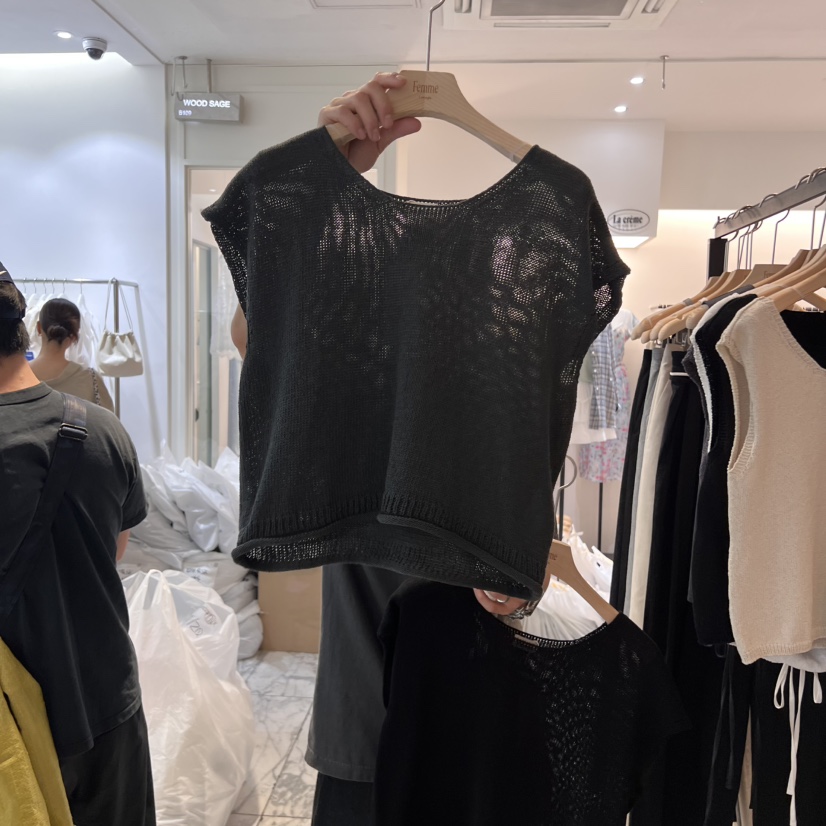 LA MAGIE FEMME韓國直郵女士新品熱賣推薦時尚真品針織衫Lamagie Femme針織衫圖色3