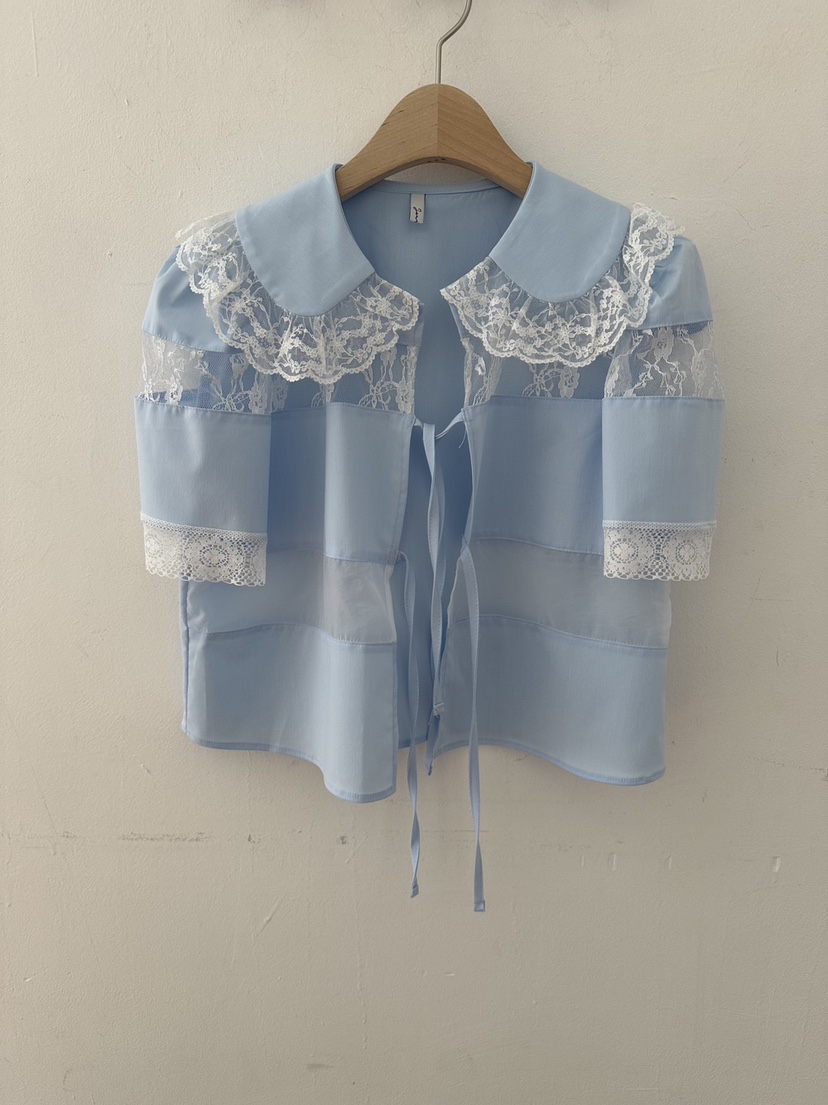 JOURNEY東大門代購女士新品推薦真品熱賣人氣襯衫蕾絲衫開衫JOURNEY襯衫/蕾絲衫圖色2