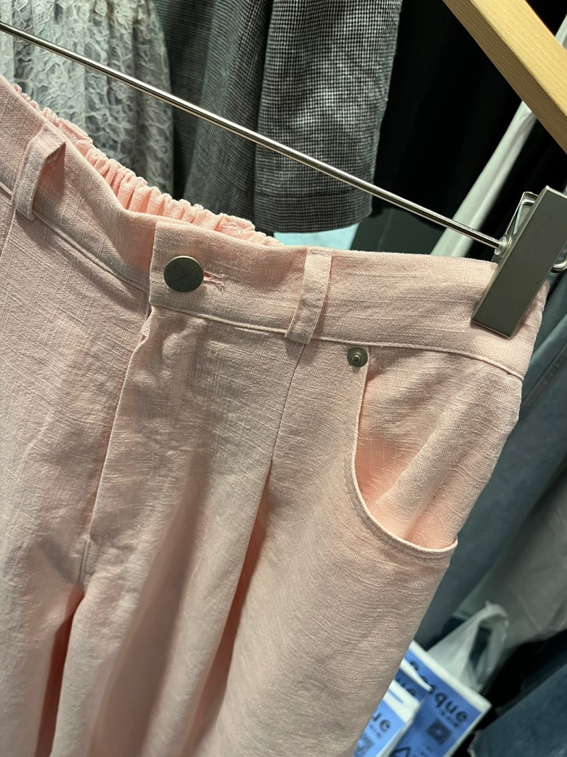 EL BOSQUE東大門代購女裝新品休閑25春夏人氣推薦時尚休閑褲EL BOSQUE休閑褲