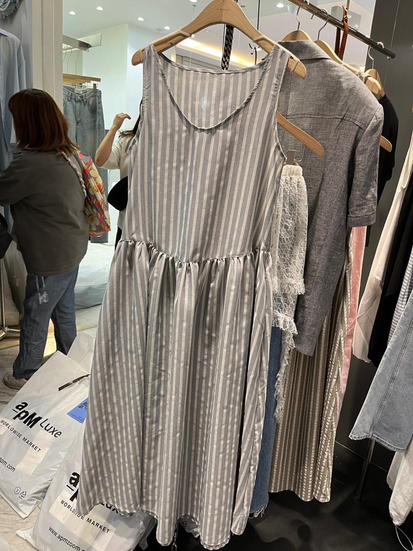 EL BOSQUE韓國代購女裝新品休閑職業真品25春夏推薦連衣裙EL BOSQUE連衣裙