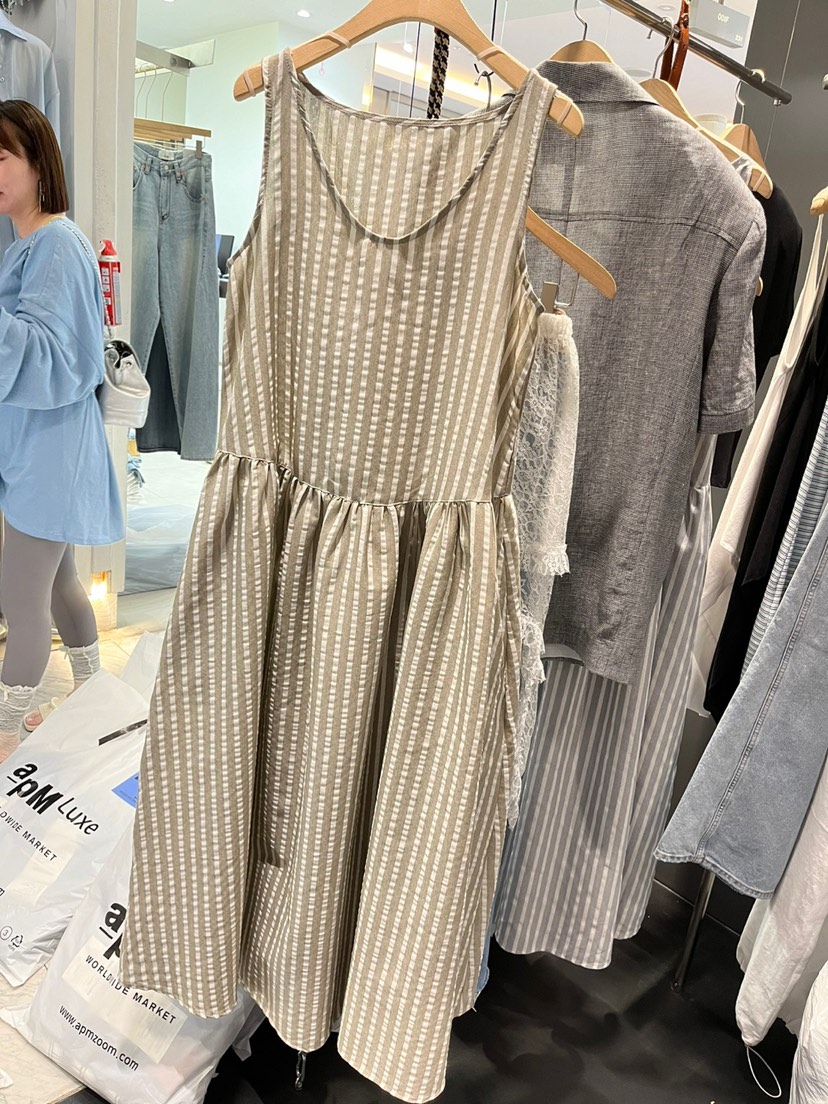 EL BOSQUE韓國代購女裝新品休閑職業真品25春夏推薦連衣裙EL BOSQUE連衣裙圖色2