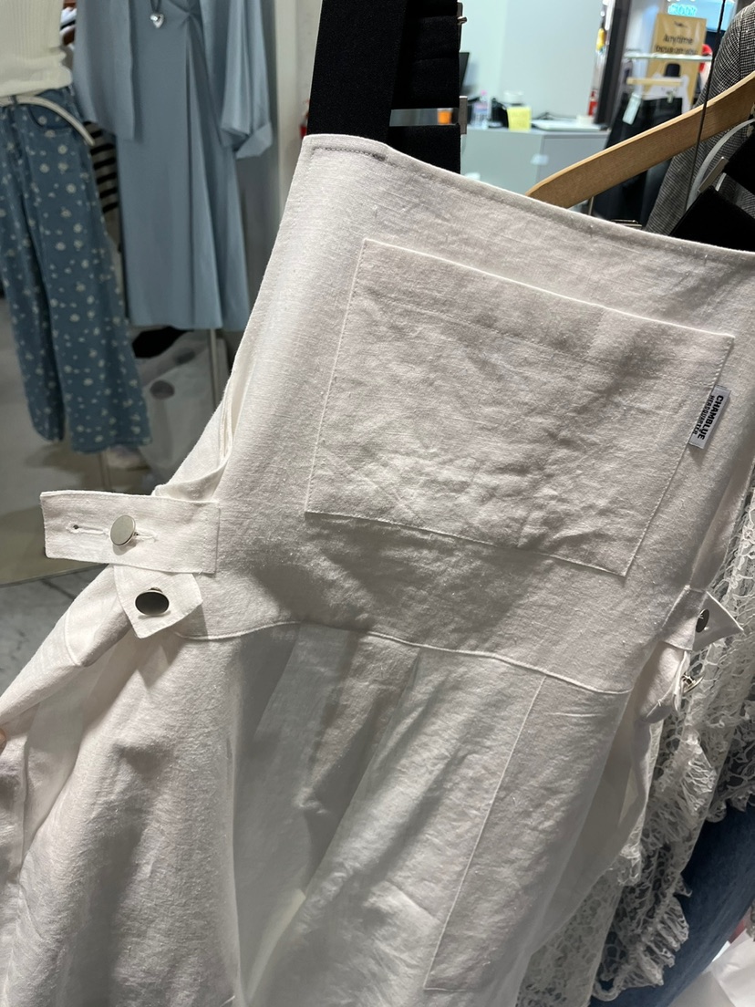 EL BOSQUE東大門代購女裝新品25春夏人氣時尚職業真品背帶褲EL BOSQUE背帶褲