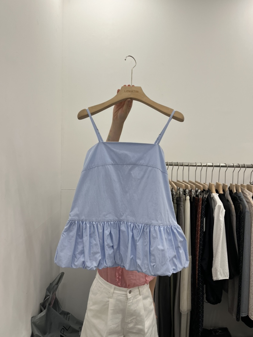 LEMATIN韓國直郵女裝新款推薦熱賣25春夏真品休閑時尚吊帶背心LEMATIN吊帶/背心圖色2