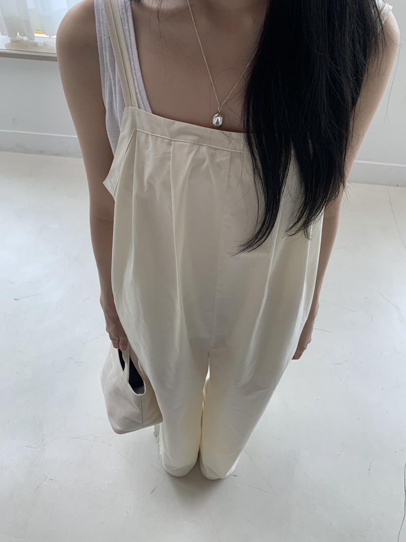 LOGARDEN韓國代購女士新款推薦25春夏人氣休閑背帶褲不含內搭LO GARDEN背帶褲